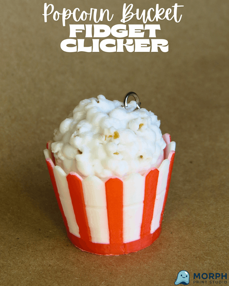 popcorn bucket fidget clicker