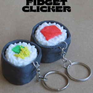 sushi roll fidget clicker
