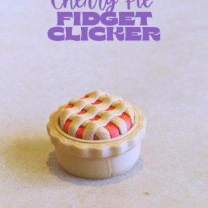 cherry pie fidget clicker: focus & stress toy