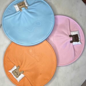 sleepy teddy bear dish/tray trinket