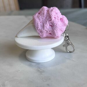 Cotton Candy Fidget Clicker Keychain
