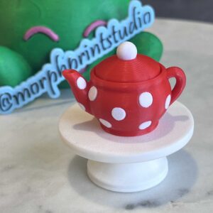 Enchanted Mushroom Teapot Fidget Clicker